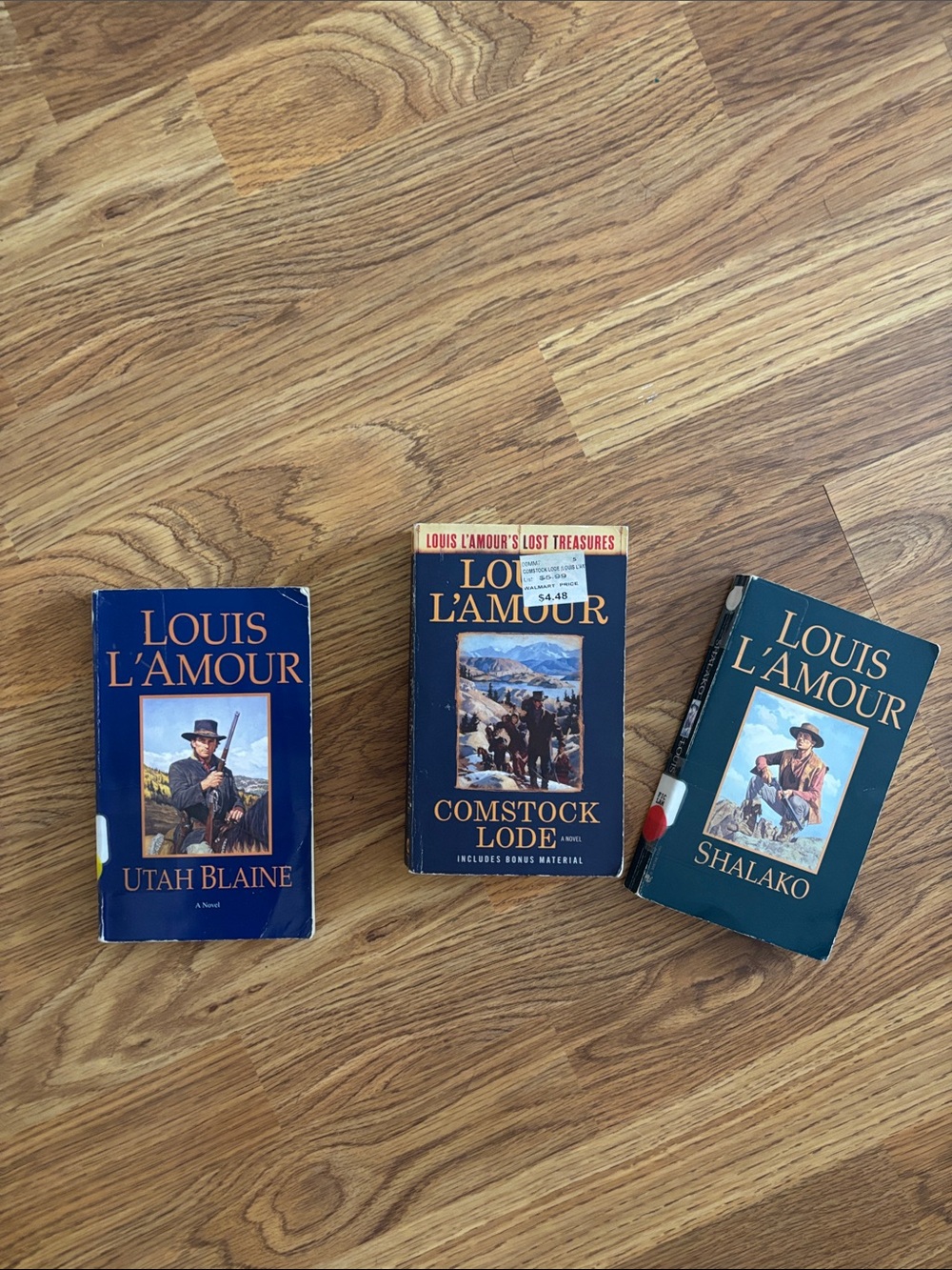 Set of Three Louis L’Amour Books